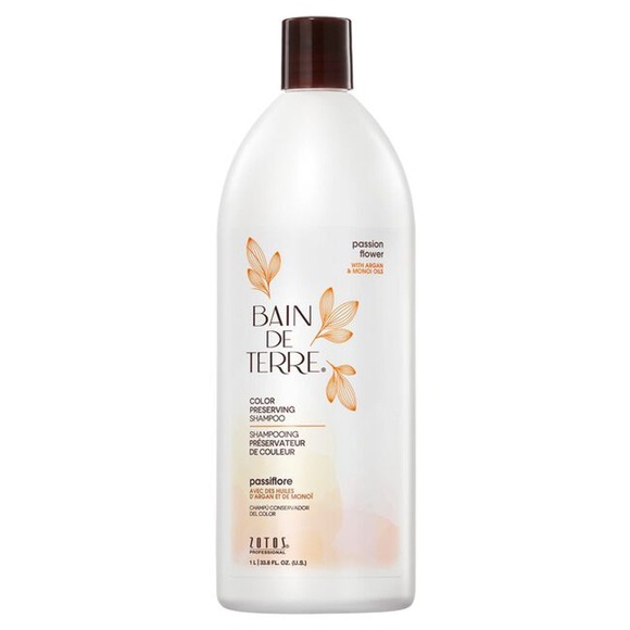 Bain De Terre Passion Flower Color Preserving Shampoo 33.8 oz - Picture 1 of 1